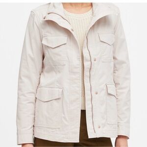 Banana Republic Women’s Cream Utility Jacket Spring